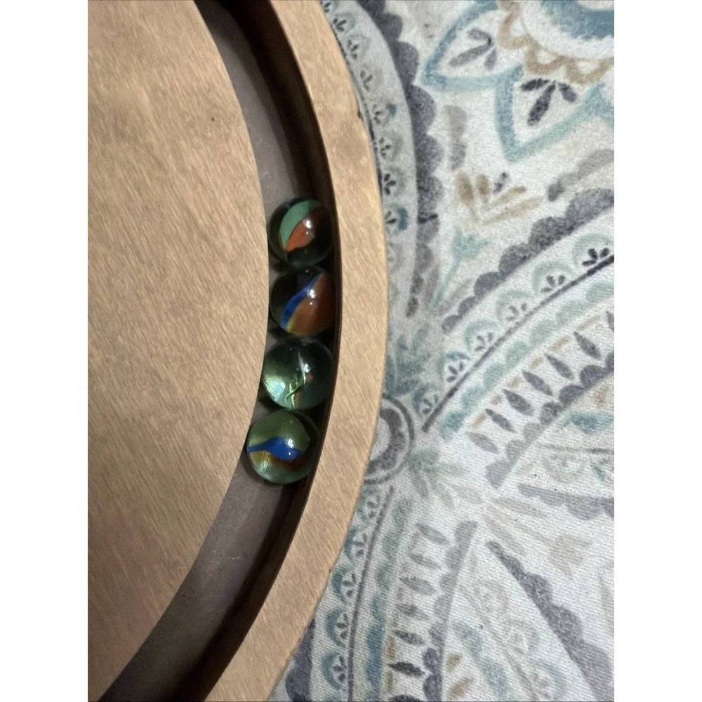 Set Of 2 Cat Track Toy Marbles Scratching Pad Puzzle Pet Tier Game Chase